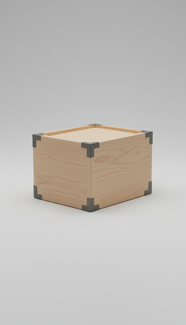 Birch Stacking Storage Box