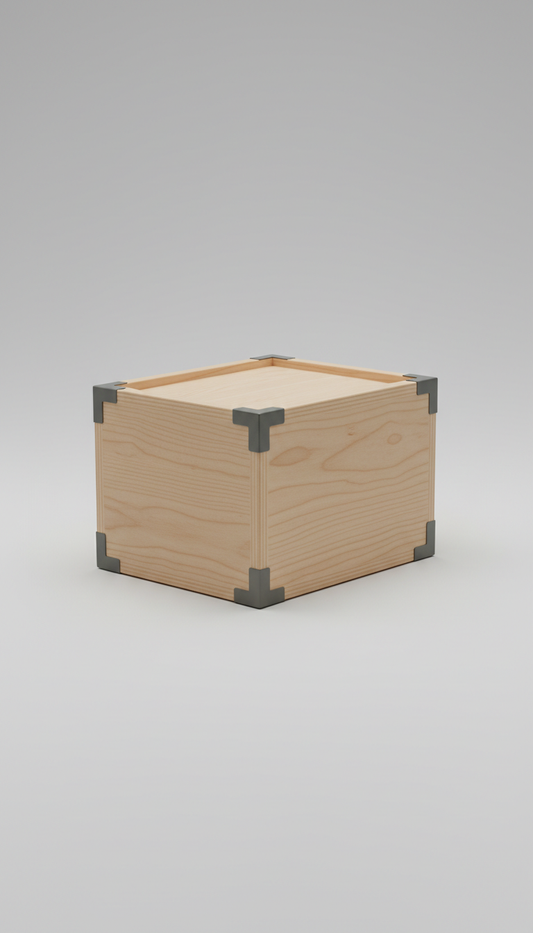 Birch Stacking Storage Box
